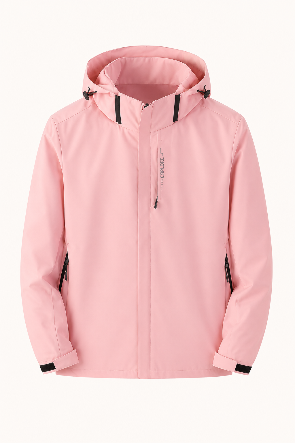 Chaqueta unisex impermeable cortavientos cremallera completa - Shocks
