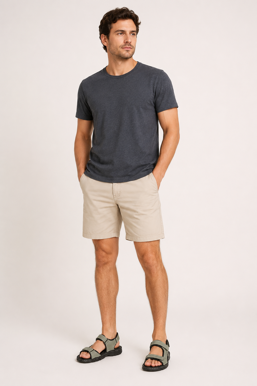 Sandalias deportivas velcro hombre suela gruesa - Armelio