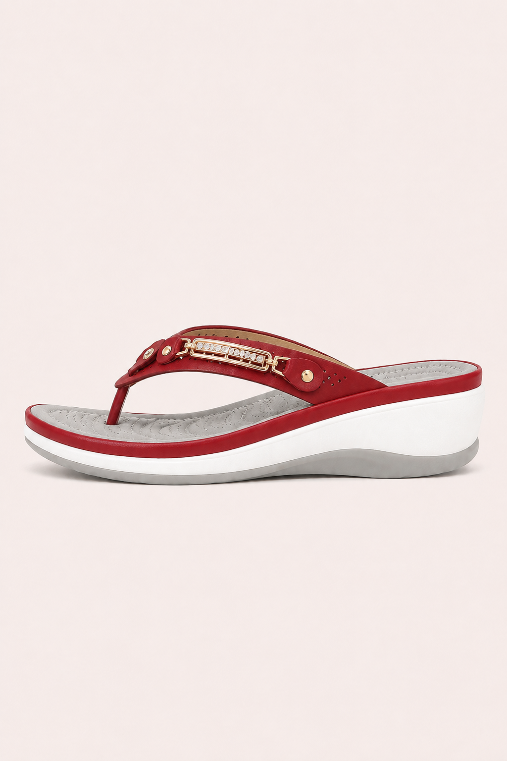 Sandalias ortopédicas para mujer con cuña ergonómica antideslizante - Marlies