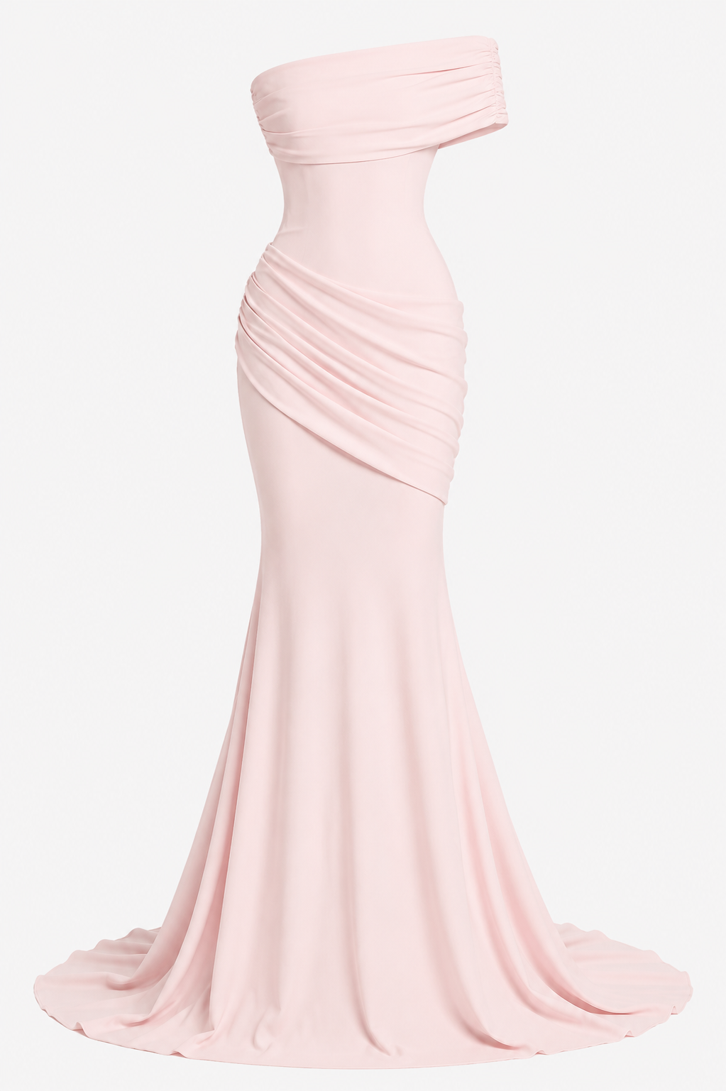 Vestido largo mujer hombros descubiertos ajuste elegante fiesta - Aurelia