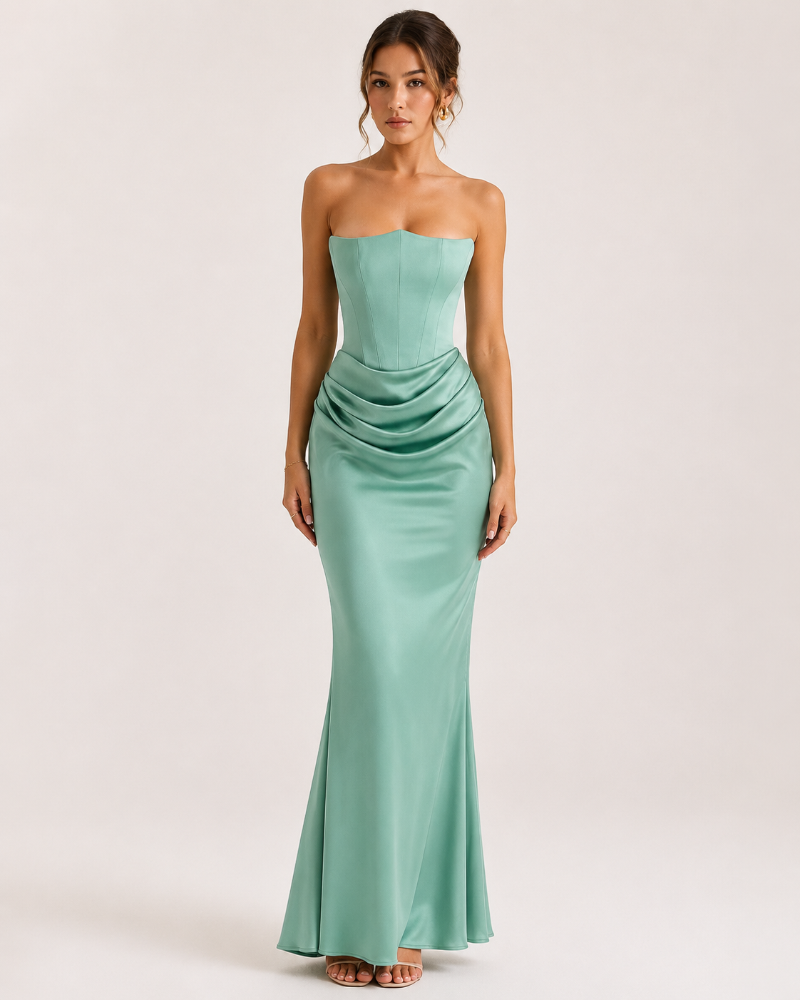 Vestido largo elegante para mujer de fiesta y gala - Gerhild
