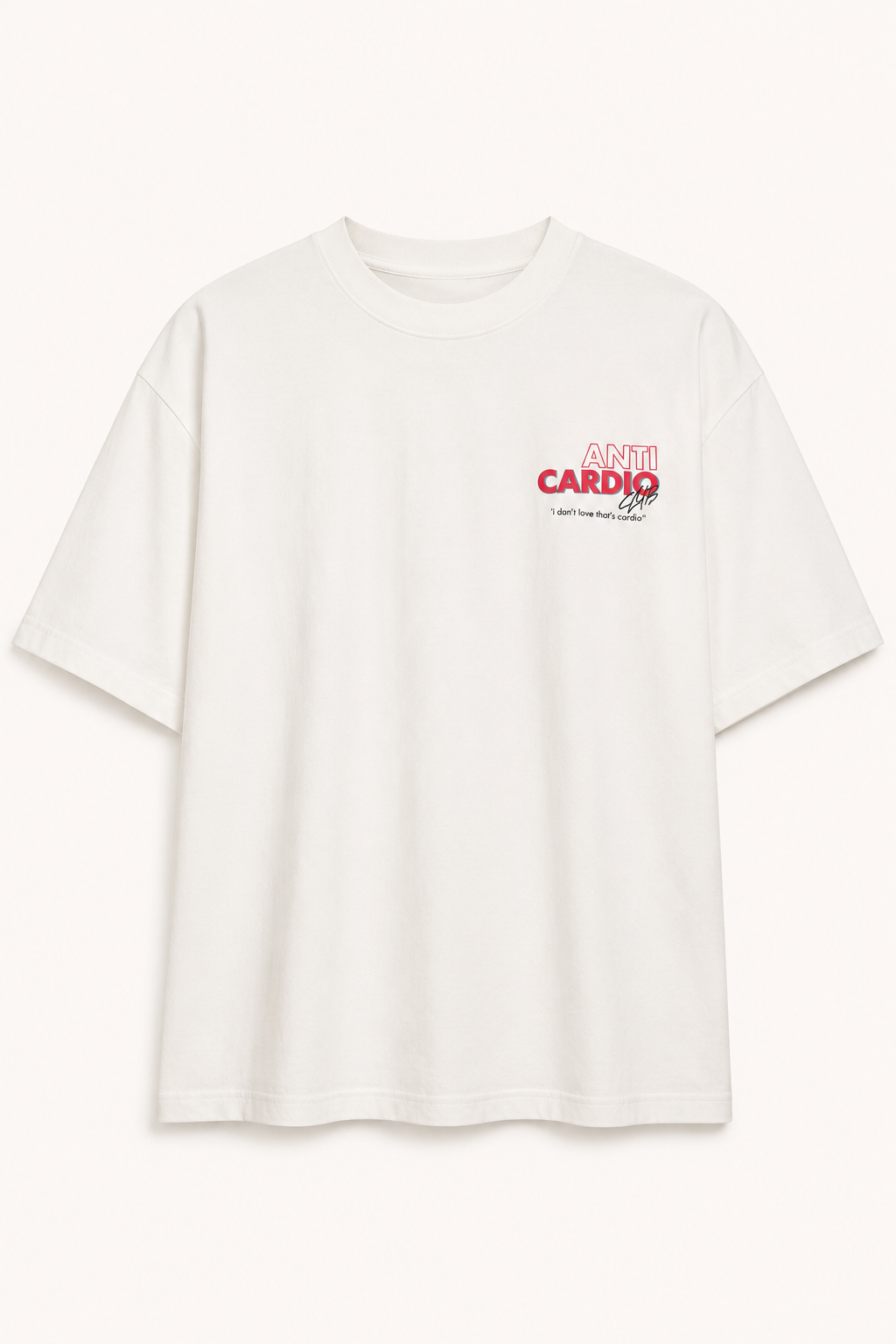 Playera oversize de entrenamiento con estampado gráfico - Jannik