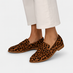 Mocasines lujosos con estampado de dama - Patricia