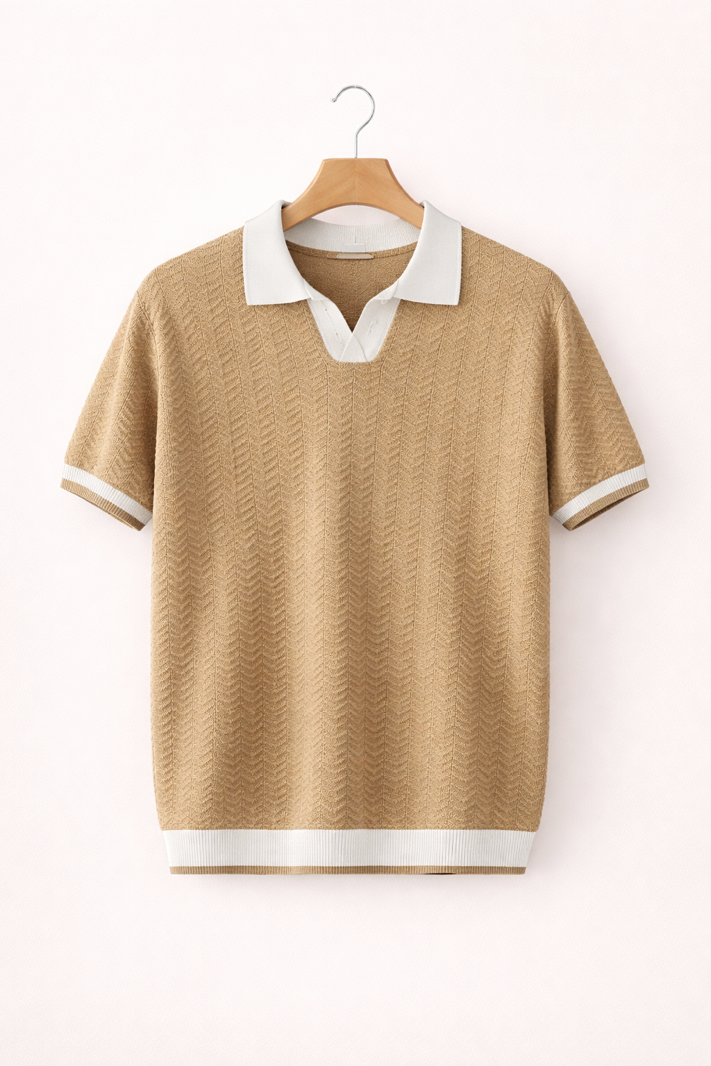 Polo hombre manga corta cuello clásico - Arven