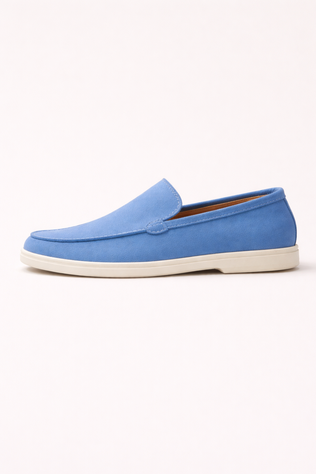 Mocasines tipo ante slip on casual para hombre - Henning