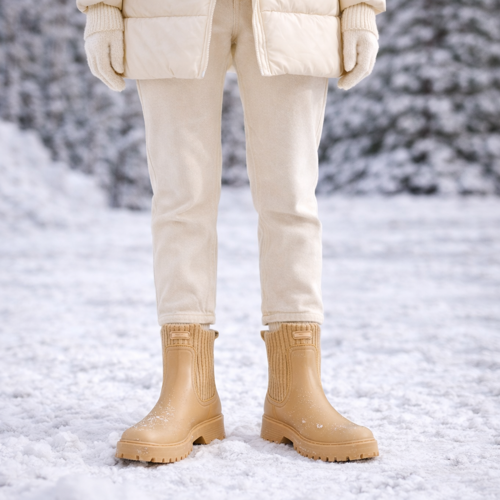 Botas de lluvia para mujer impermeables antideslizantes - Lirena