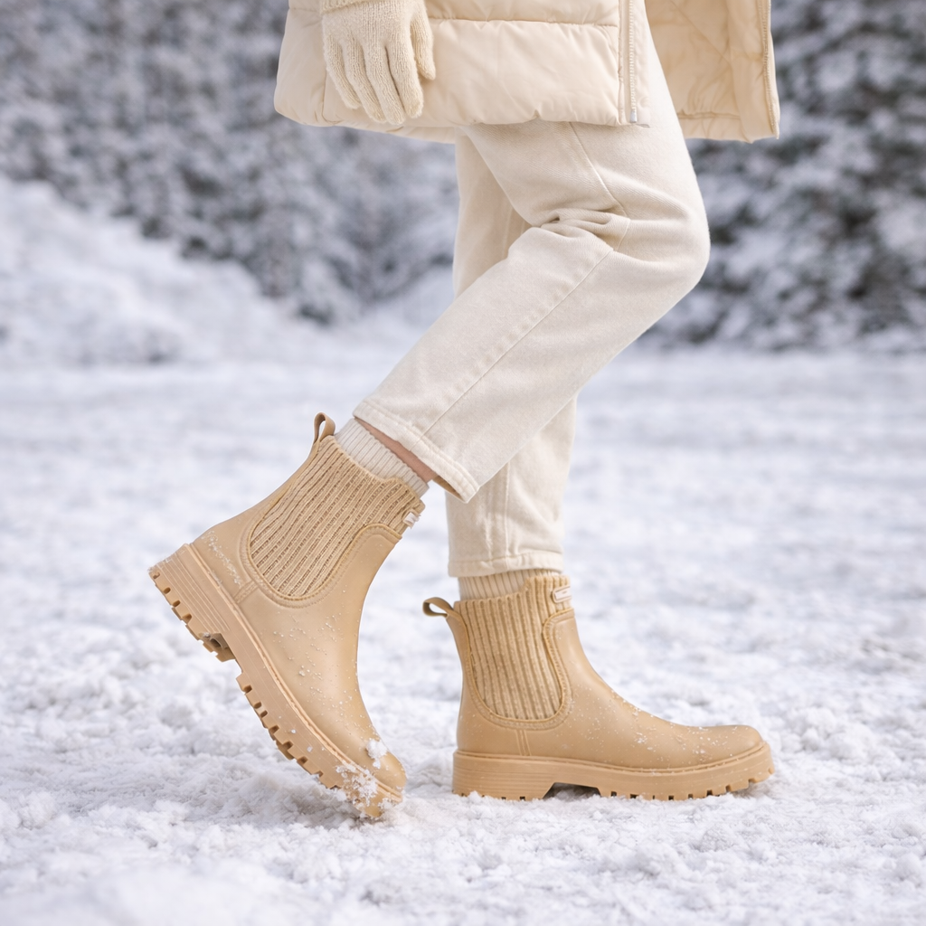 Botas de lluvia para mujer impermeables antideslizantes - Lirena