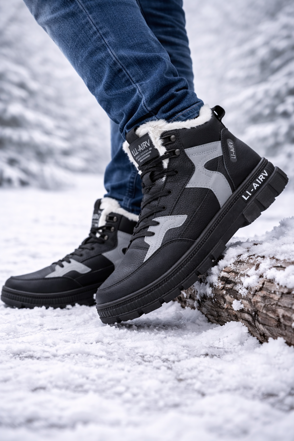 Botas de invierno para hombre térmicas de tobillo - Brakov