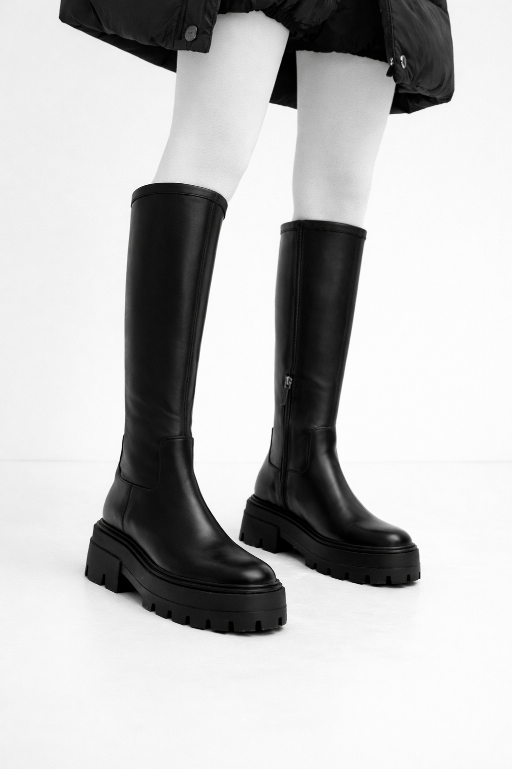 Botas de plataforma para mujer de caña alta - Kryndel