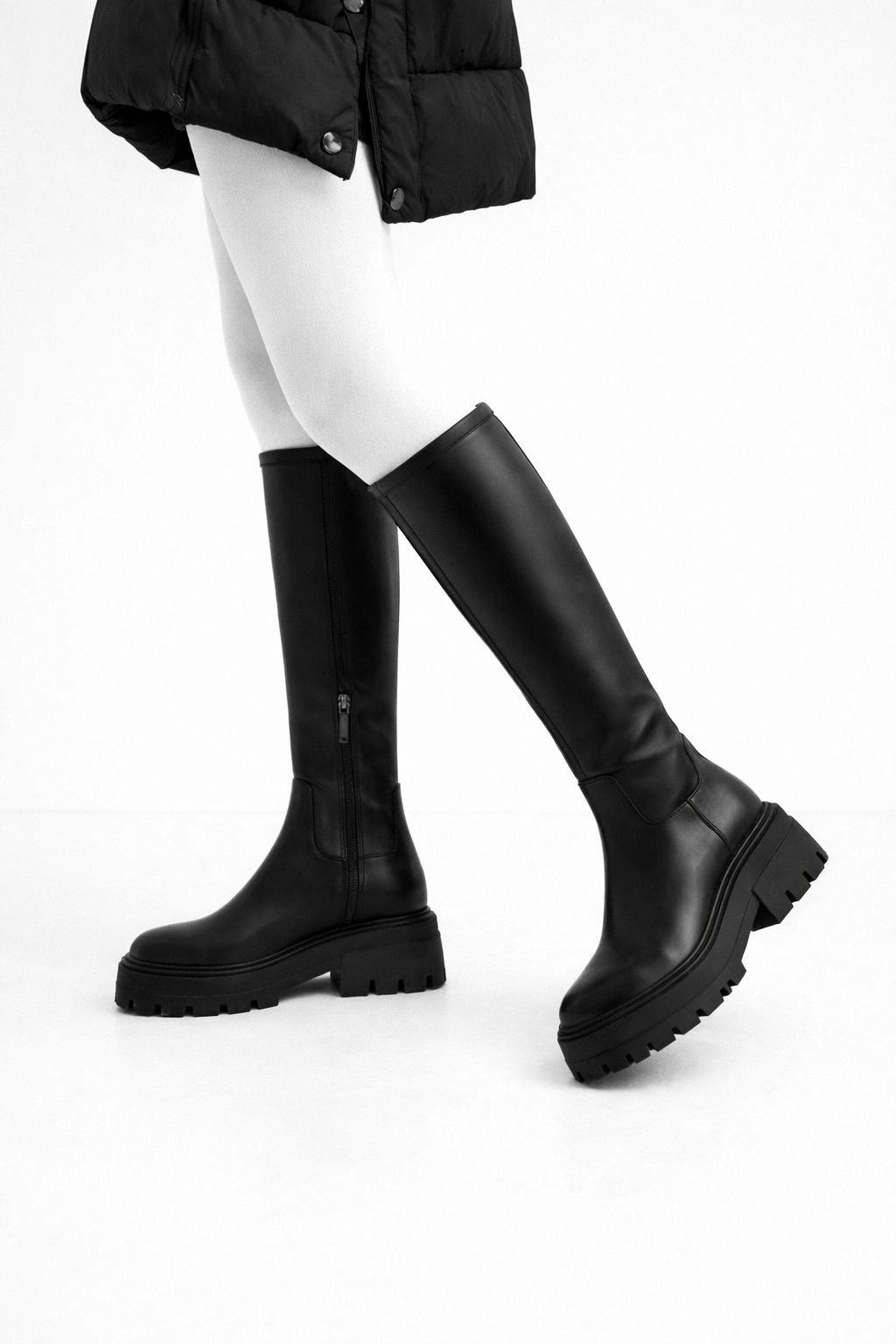 Botas de plataforma para mujer de caña alta - Kryndel