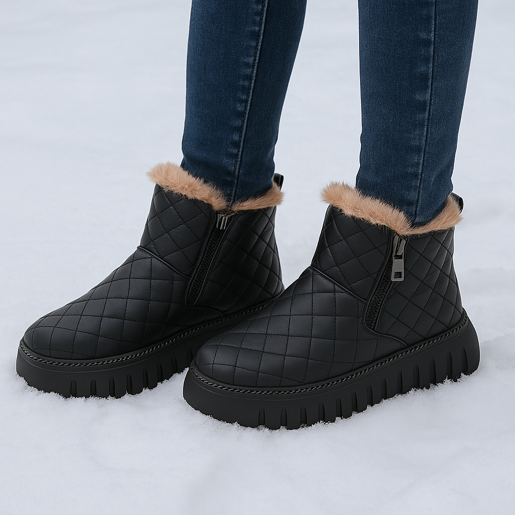 Botines acolchados para mujer efecto protector - Linsara