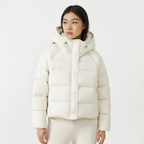 Chaqueta acolchada para mujer efecto envolvente - Yerinna