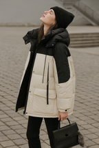 Chaqueta acolchada para mujer de efecto volumen - Davinna