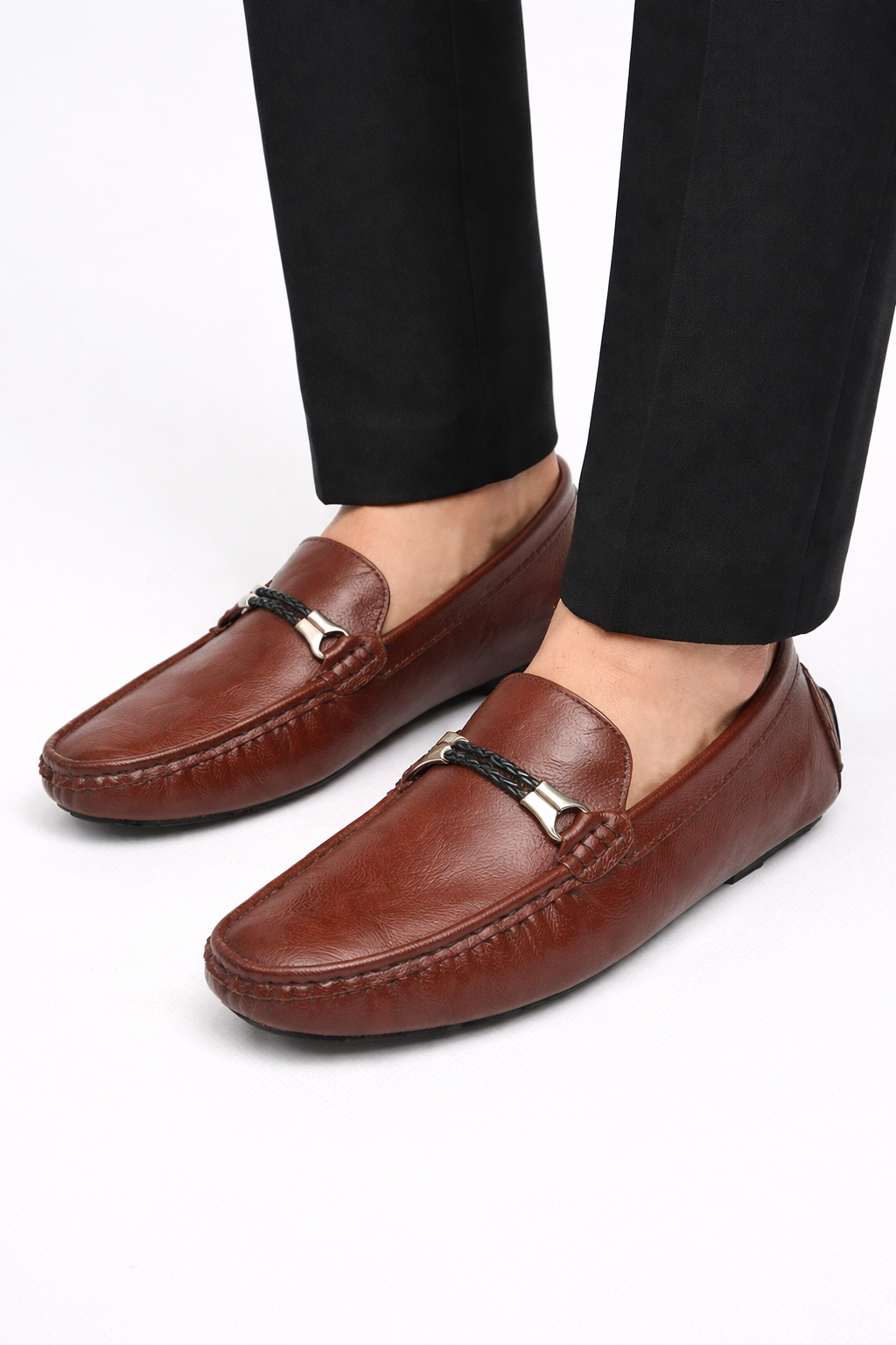 Mocasines tipo piel para hombre - Rykor