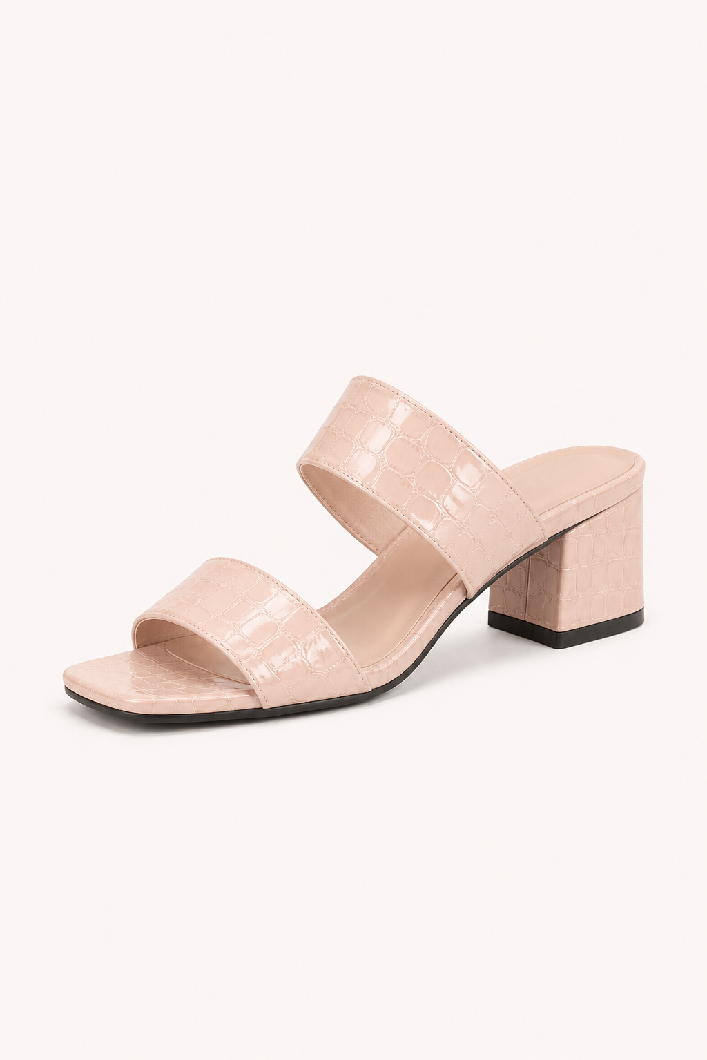 Sandalias de tacón medio para mujer con doble tira y diseño elegante - Meike