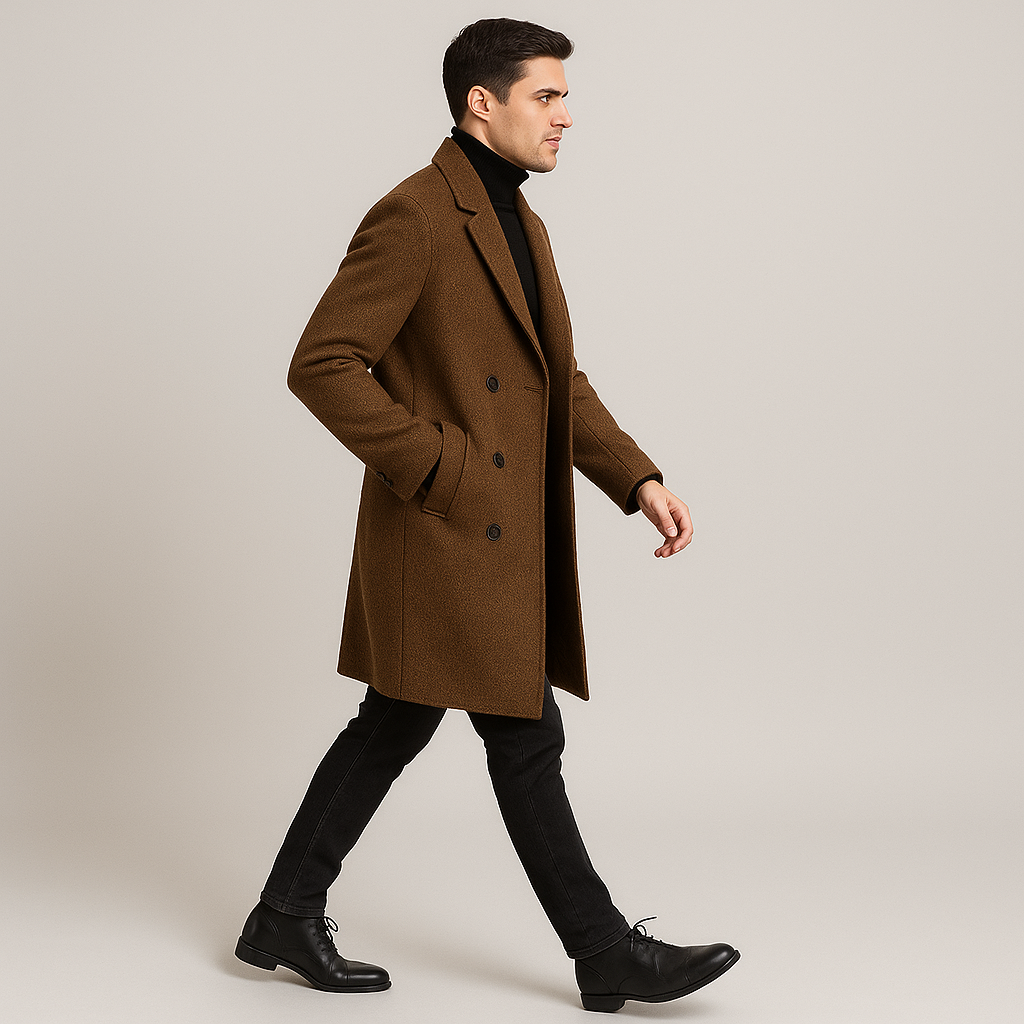 Abrigo clásico y elegante para hombre - Stergen
