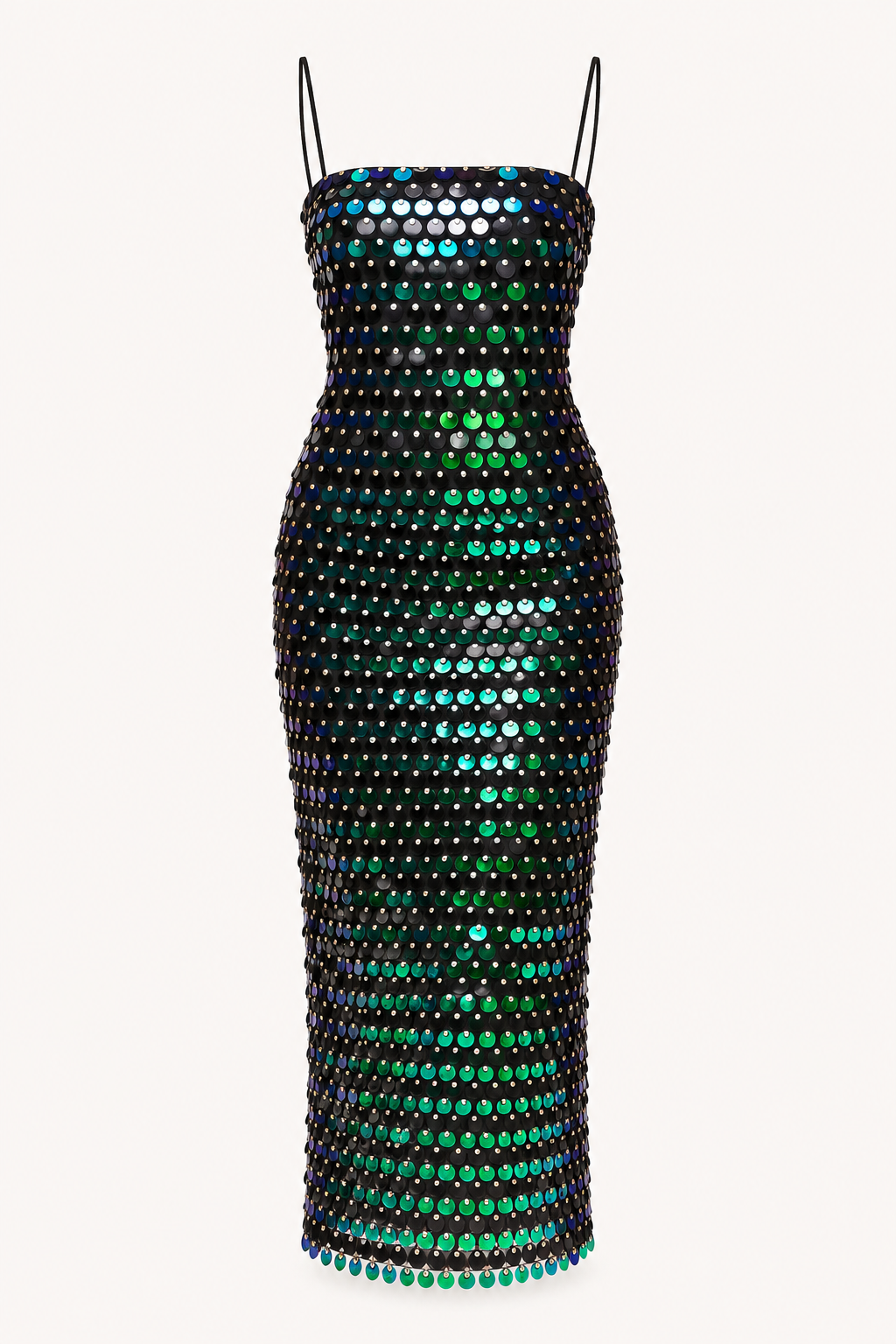 Vestido midi mujer cóctel elegante acabado brillante - Senta