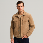 Chaqueta de ante para hombre - Massimo