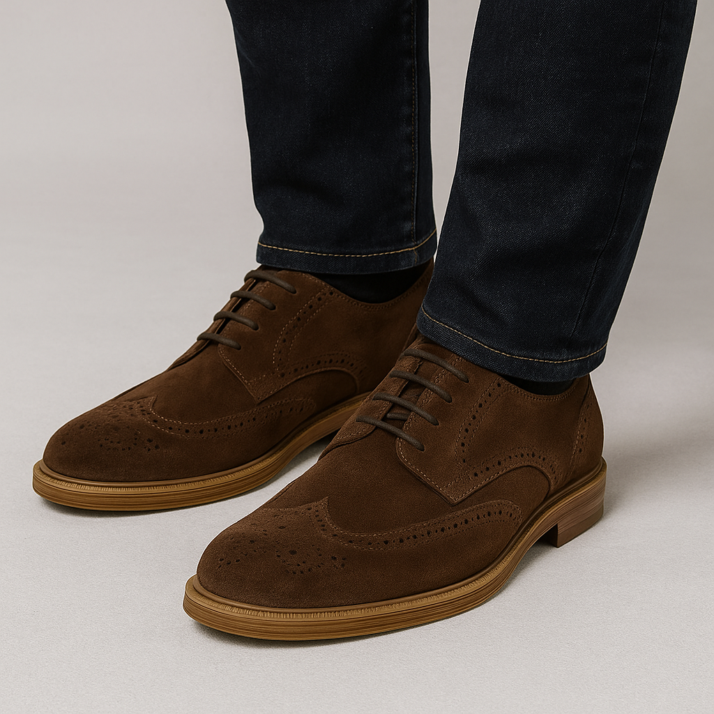 Zapatos vintage con diseño clasico para hombre - Vorotir