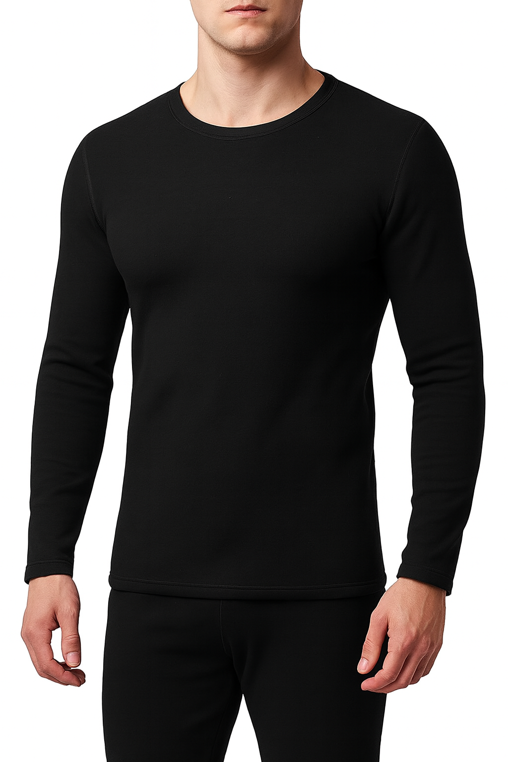 Camiseta térmica para hombre con interior afelpado - Arvion