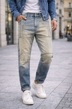 Pantalones vaqueros patchwork - Sverker