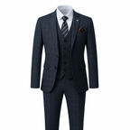 Traje de hombre con patrón a cuadros - Silvano