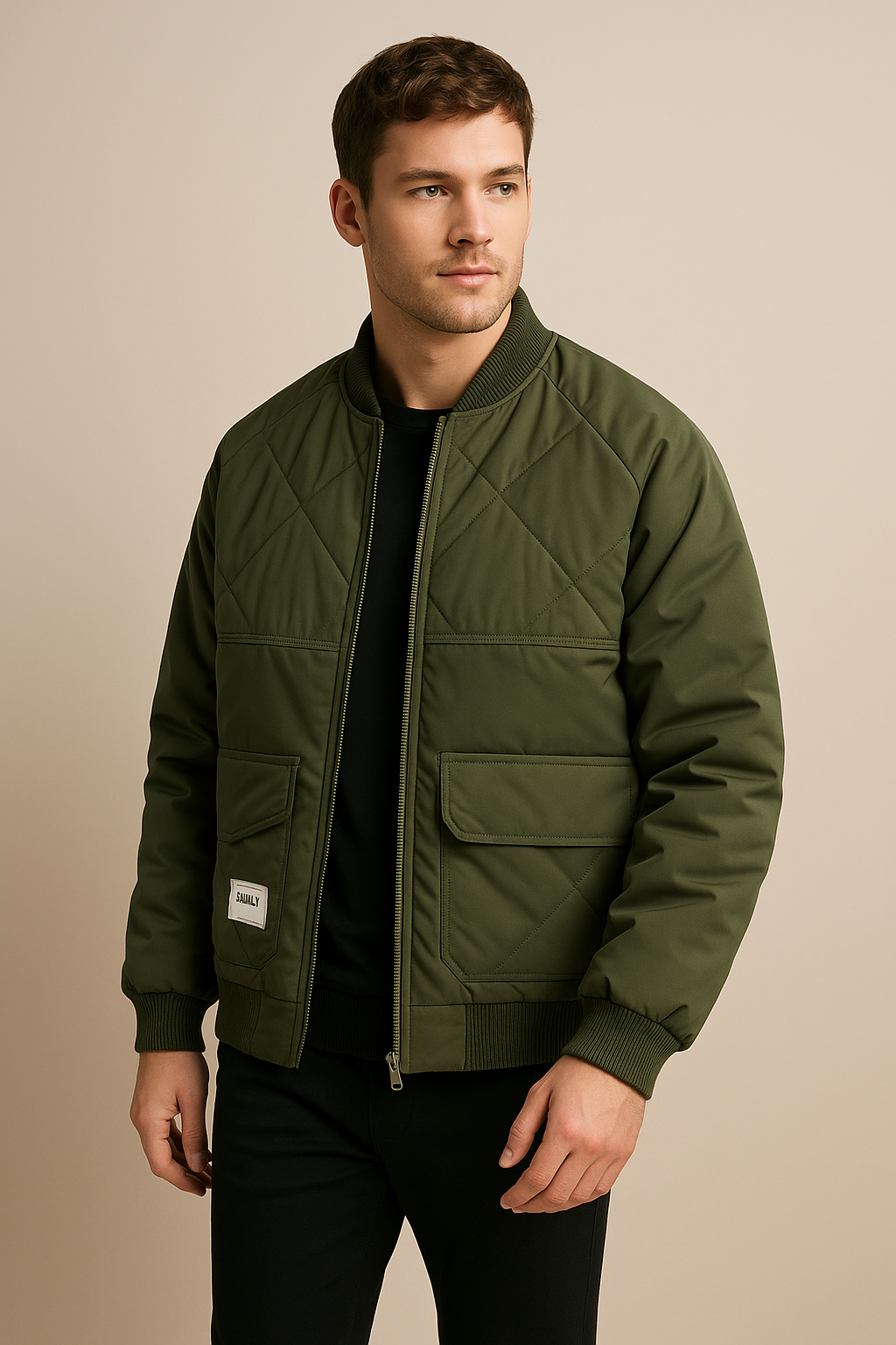 Chaqueta para hombre acolchada estilo urbano - Kairo