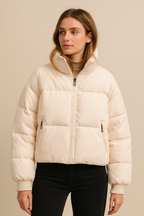 Chaqueta para mujer acolchada efecto ligero - Yalinne