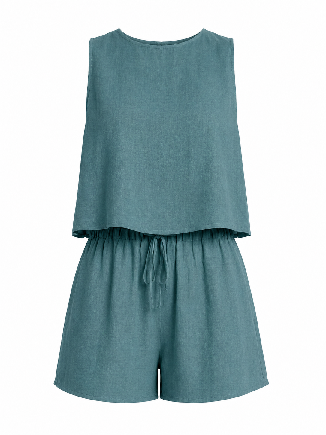 Conjunto mujer verano top sin mangas y short - Anika