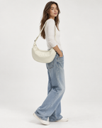 Bolso hombro mujer media luna gran capacidad correa ajustable - Manon
