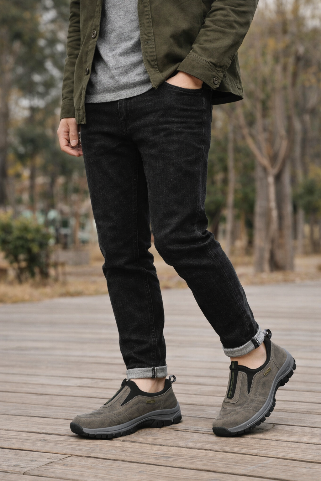 Zapatos outdoor deportivos casuales para hombre - Hrothik