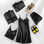 Conjunto pijama para mujer satinado - Klea