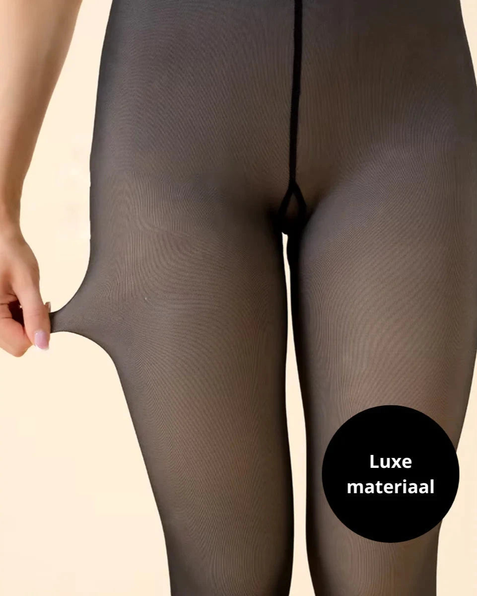 Pantys termicas mujer slim fit con forro polar - Delphine