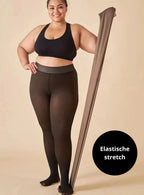 Pantys termicas mujer slim fit con forro polar - Delphine