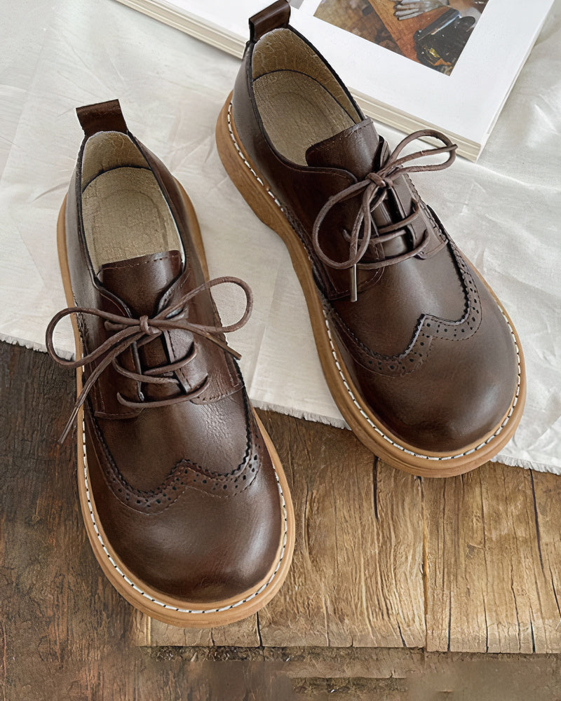 Zapatos oxford ortopédicos para mujer - Blanca