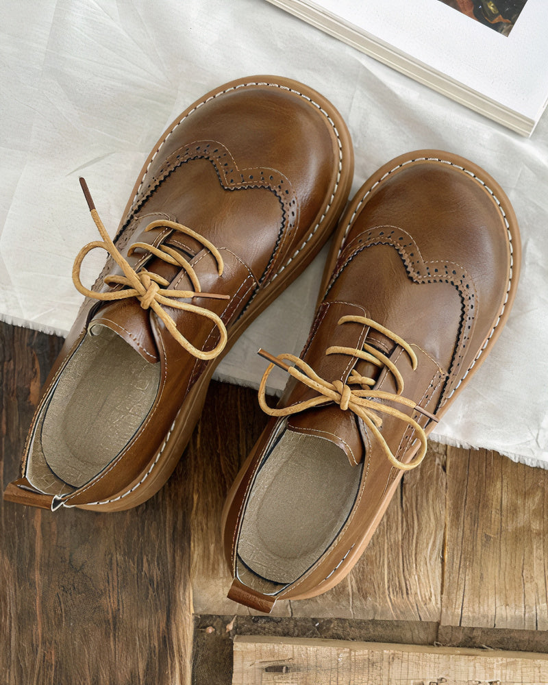 Zapatos oxford ortopédicos para mujer - Blanca