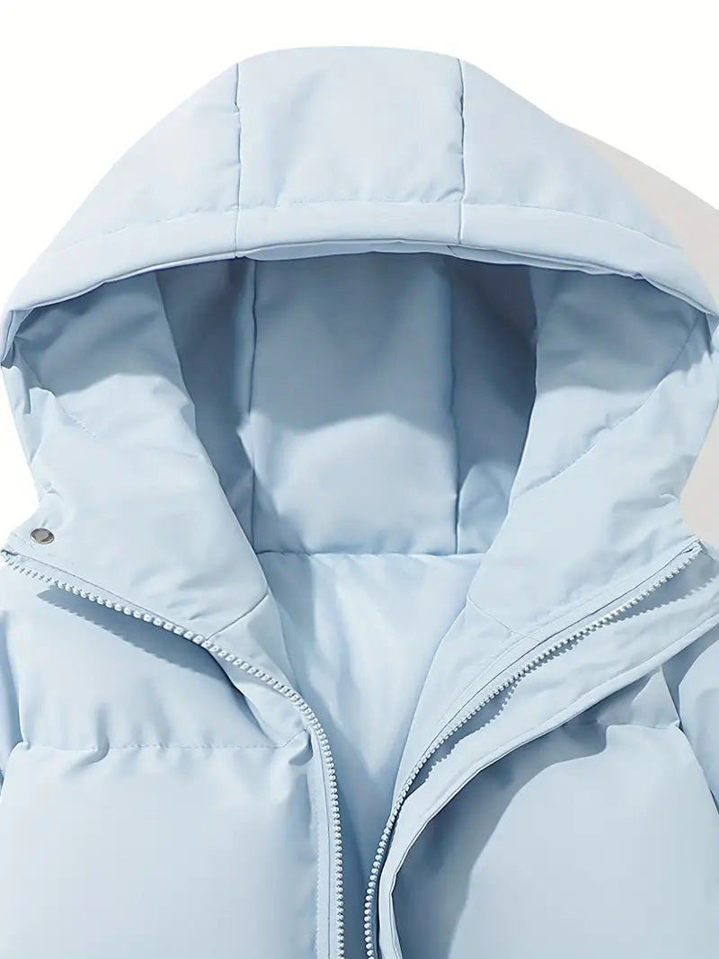 Chaqueta acolchada corta con capucha - Stilla