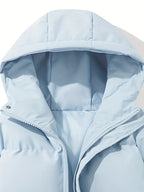 Chaqueta acolchada corta con capucha - Stilla