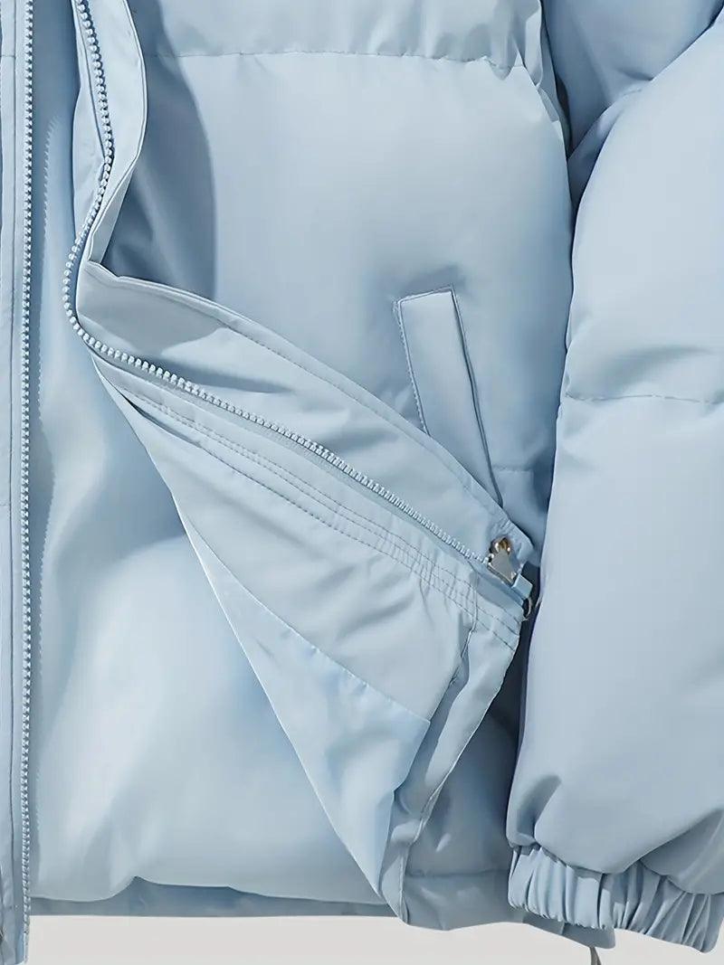 Chaqueta acolchada corta con capucha - Stilla