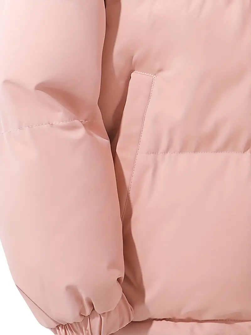 Chaqueta acolchada corta con capucha - Stilla