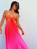 Kailany - Nuevo vestido halter en colores degradados