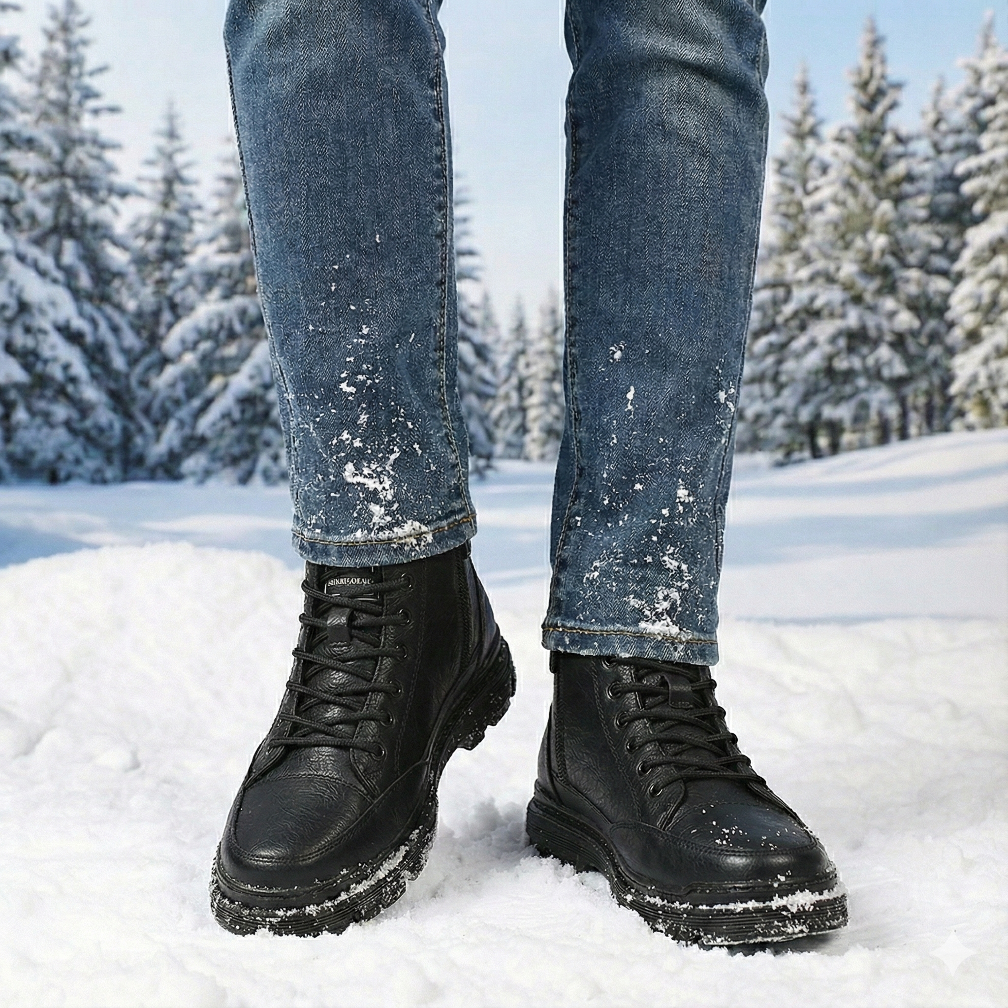 Botas de caña media para hombre estilo vintage - Brevik