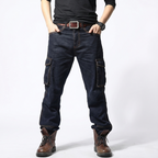 Pantalones cargo para hombre amplios - Hakon