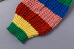 Desirée - Jersey de rayas Rainbow para mujer
