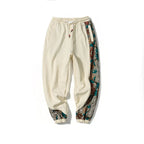 Pantalones Harajuku oversize con bordado y patchwork - Len