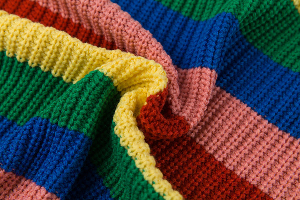 Desirée - Jersey de rayas Rainbow para mujer