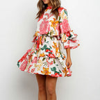 Danisa - Vestido con estampado floreado
