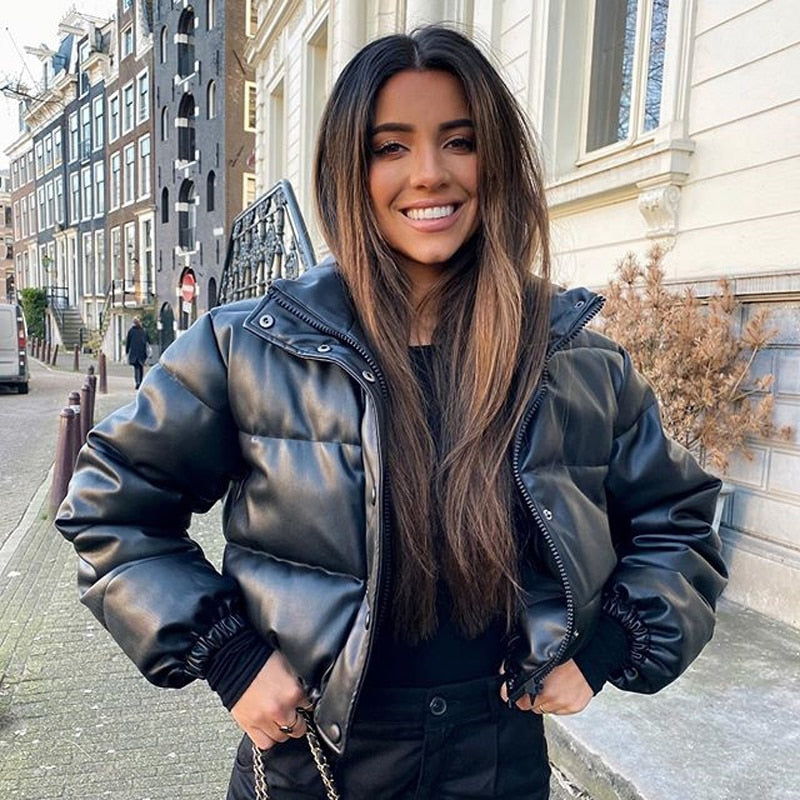 Chaqueta acolchada mujer estilo urbano - Duna