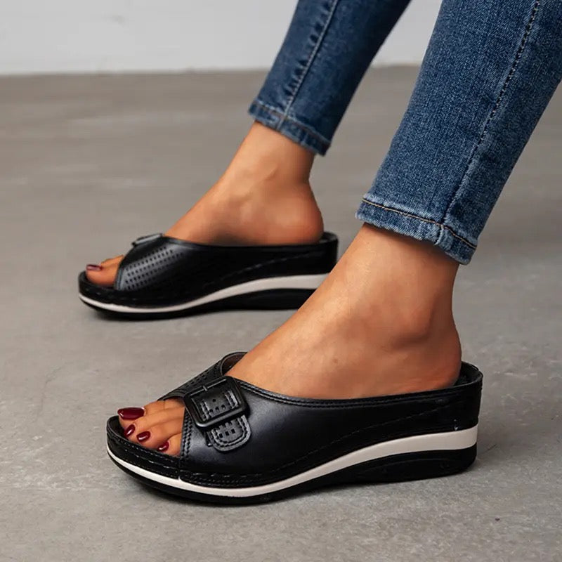 Aria - Zapatos elegantes y cómodos con suela saludable
