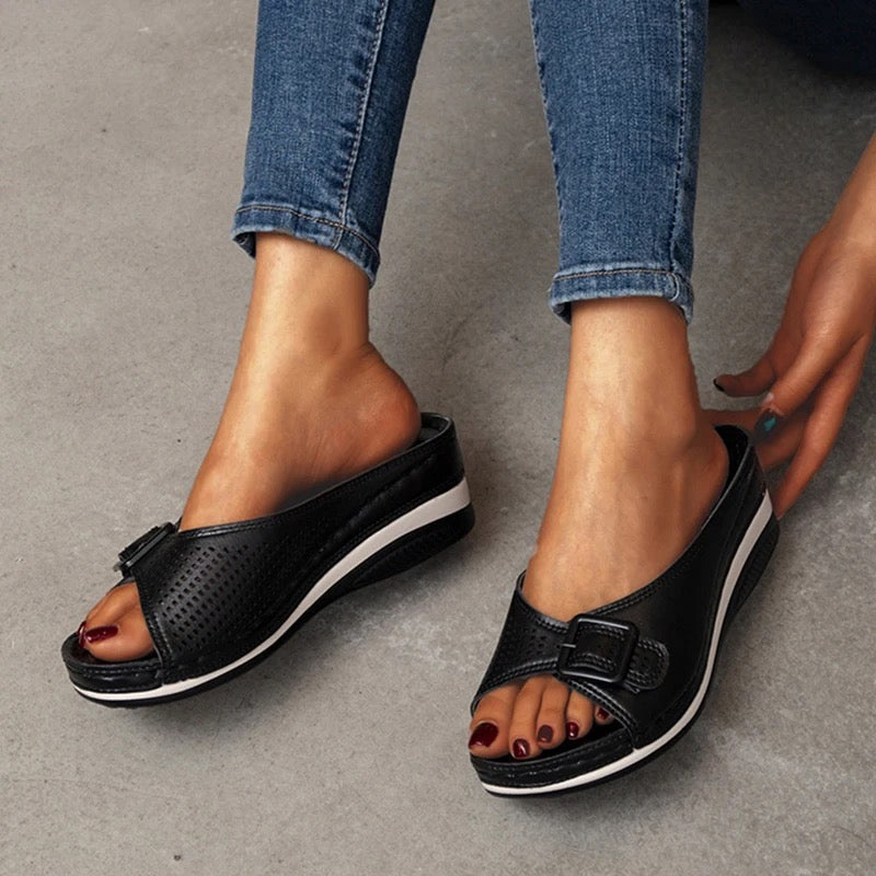 Aria - Zapatos elegantes y cómodos con suela saludable